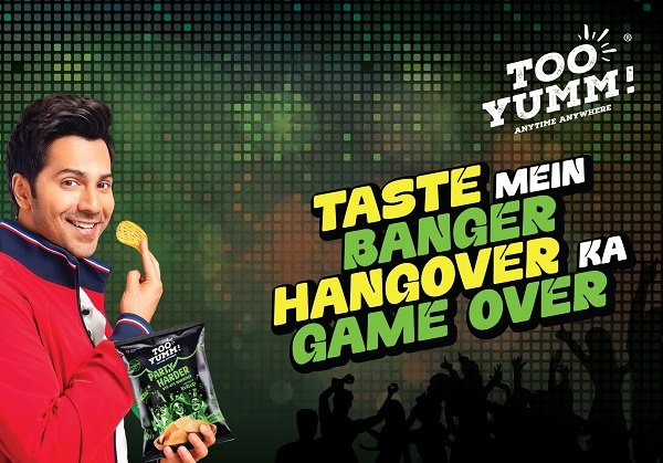 Hangover Ka Game Over! Varun Dhawan Unveils World’s First Anti-Hangover Chips – Too Yumm! Party Harder Chips