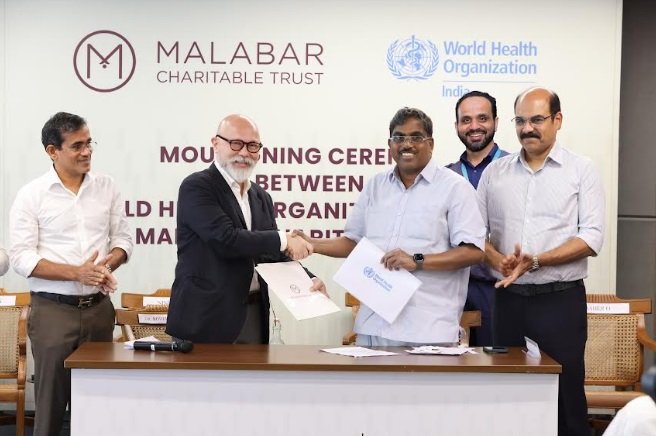 Malabar Group Signs MoU with WHO India to Implement ‘Nurturing Beginnings’ Project