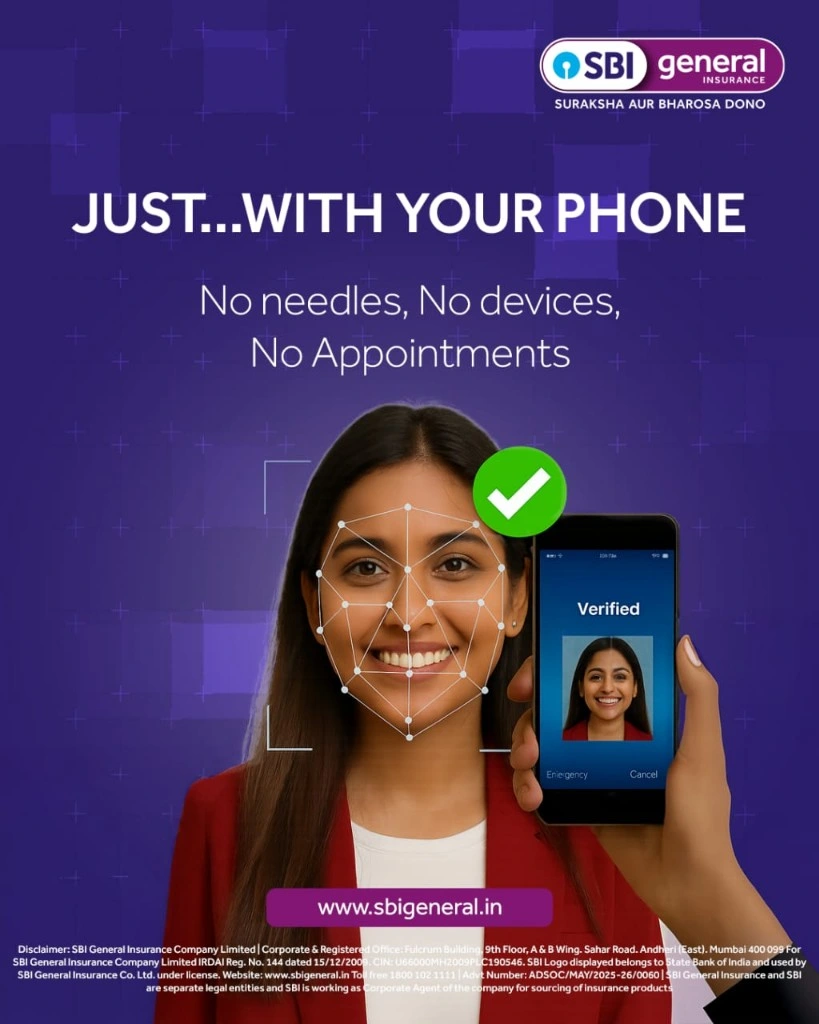 SBI General Insurance Launches Unique Health Scanning Feature on Its Mobile App