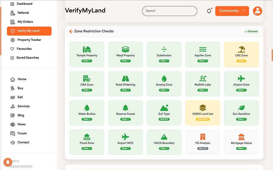 Tamil Nadu Homebuyers Can Now Verify Critical Property Data in Minutes — Not Days