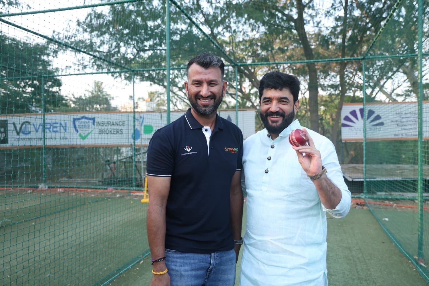 The Spin and Swing Cricket Academy was inaugurated in Pune by senior cricketer Cheteshwar Pujara and Union Civil Aviation Minister Murlidhar Mohol.