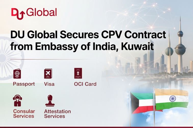 Dudigital Global Limited Secures CPV Services Contract from Embassy of India, Kuwait