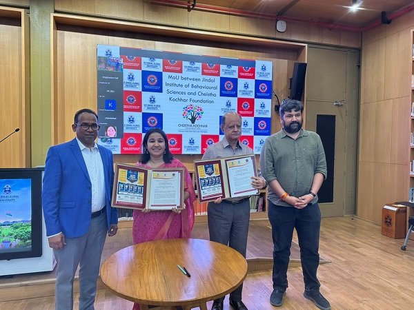 Cheistha Kochhar Foundation and Jindal Institute of Behavioural Sciences Sign MoU to Advance Behavioural Science-led Social Impact