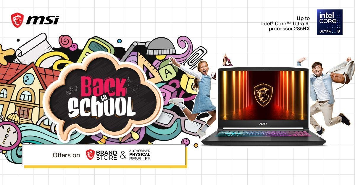 MSI Launches 'Back to School – May Promotions' with Exclusive Channel Offers and Student-Focused Benefits