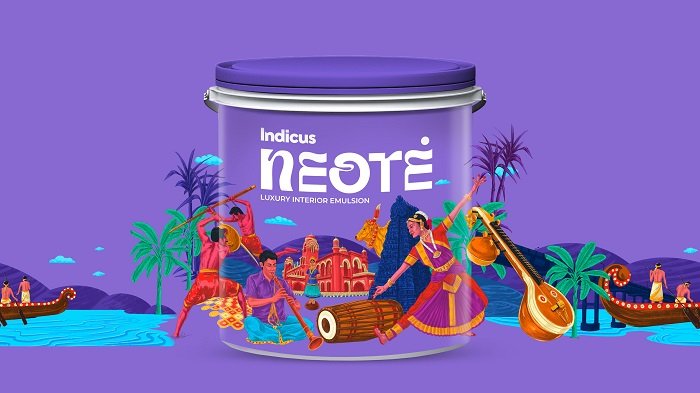 Indicus Paints Unveils Neote, India's First Luxury Paint Brand Inspired by Tamil Cultural Heritage
