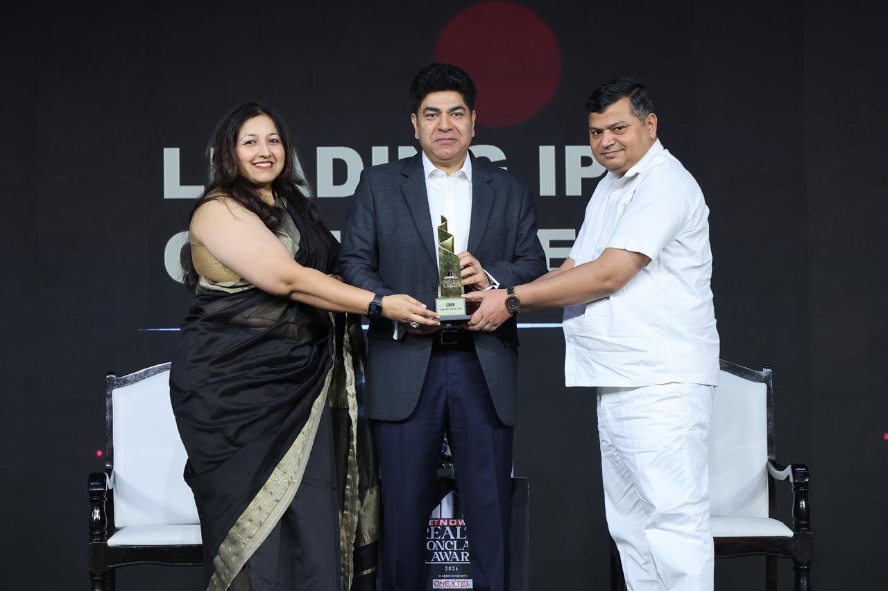 CBRE Wins "Leading IPC of the Year" at ETNow.in Realty Conclave and Awards 2026