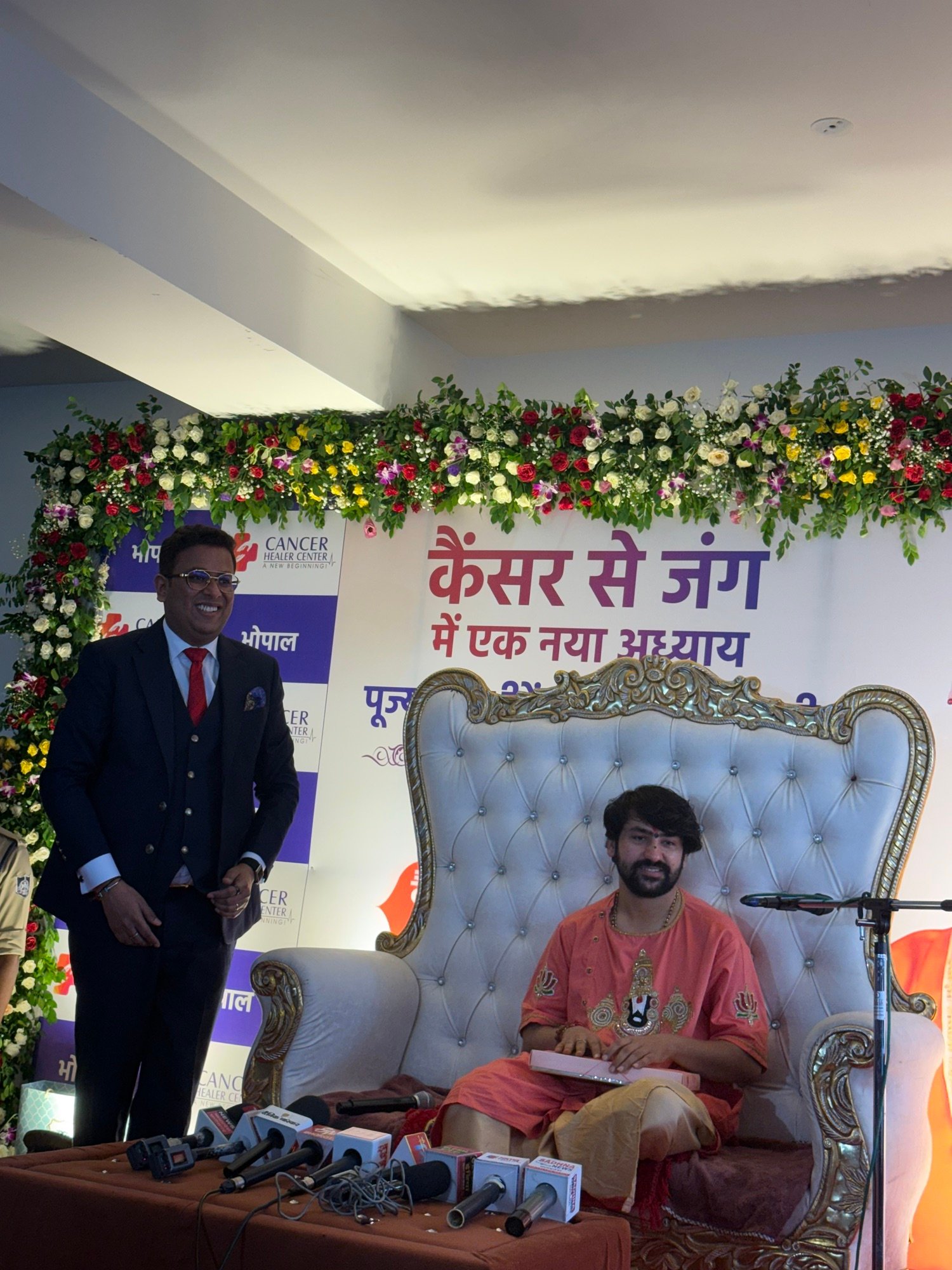 A New Chapter in Cancer Care: Shri Dhirendra Shastri Ji (Bageshwar Dham Sarkar) Inaugurates Cancer Healer Center in Bhopal